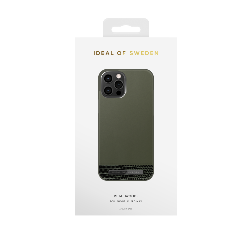 iDeal of Sweden Atelier Case Unity Metal Woods iPhone 12 Pro Max 