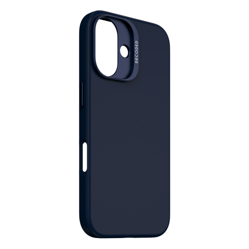 DECODED Silicone Case for iPhone 16 Plus - Navy