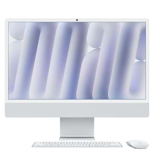 iMac 24" Retina 4.5K Apple M4 8‑core CPU & 8‑core GPU 16GB/256GB Silver SWE