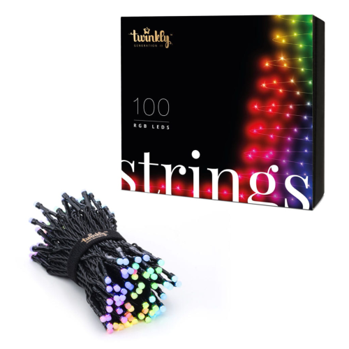 Twinkly Strings - 8m, 100 LED (RGB) 4.3MM, BT+WiFi, Gen II, IP44