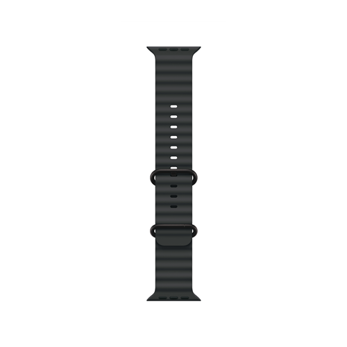 Apple Watch 49mm OceanBand Black - Natural Titanium