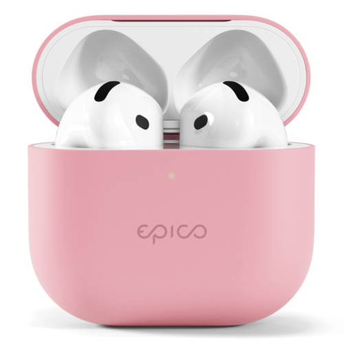 Epico Silicone Cover for Airpods 4 - Pink