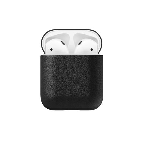 Nomad Case, Airpods, V1, Rugged,Black Leather