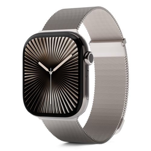 Epico Milanese+ Strap for Apple Watch (40-42 mm) - Starlight