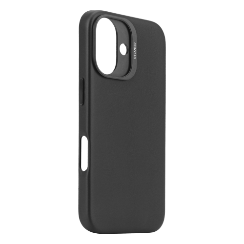 DECODED Leather Case for iPhone 16 - Black