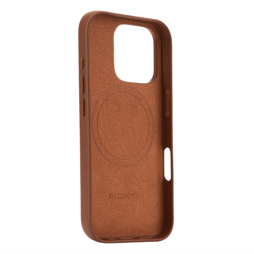 DECODED Leather Case for iPhone 16 Pro Max - Tan