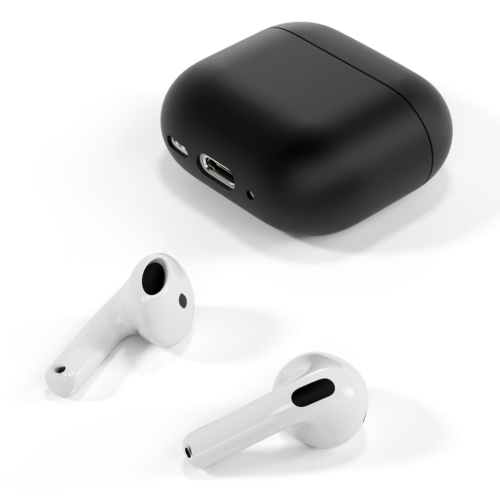 Epico Silicone Cover for Airpods 4 - Black